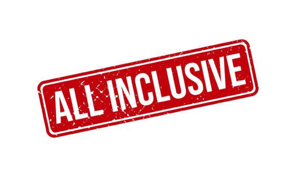 Download All Inclusive Rubber Stamp Seal - All inclusive Collection