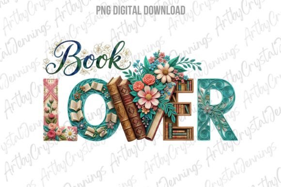 Download Reading Floral Boho Book Lover PNG - Lover Collection