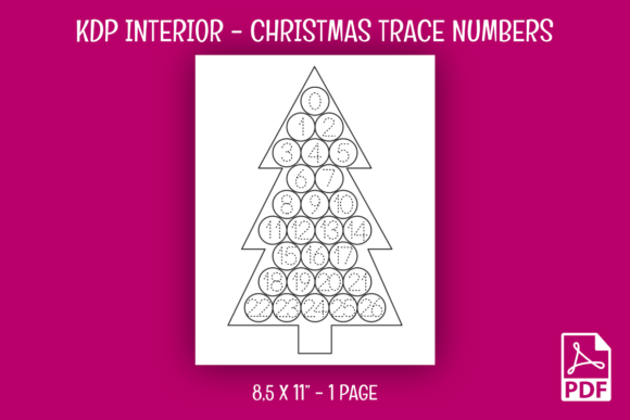 Download Christmas Trace Numbers - Trace numbers Collection