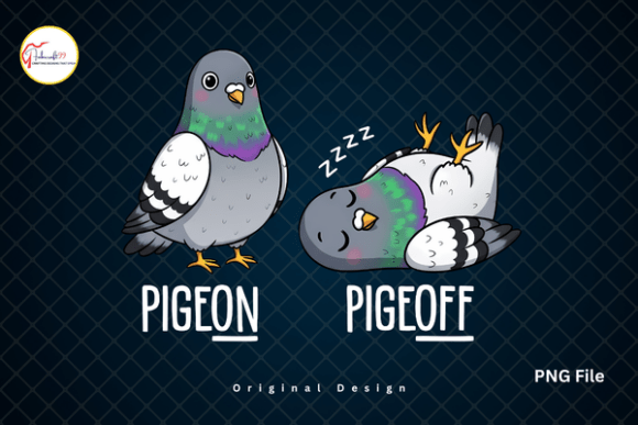 Download Funny Sleeping Pigeon Bird Lover Tshirt - Premium Bundle